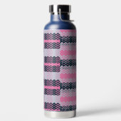 Monogram Chic Groovy Trinkflasche (links)