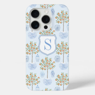 Monogram Chinesische Kartoffelzitrus Orange Tree Case-Mate iPhone Hülle