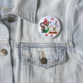 Monogram Christmas Button C (Beispiel)