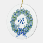 Monogram Christmas Ginger Jar Jars Chinoiserie Keramik Ornament (Links)