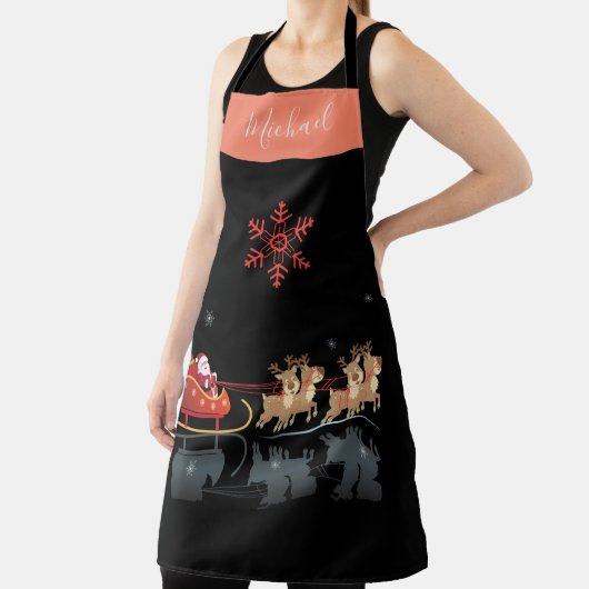 Monogram Christmas & Happy New Year! Geschenke San Schürze (InSitu)