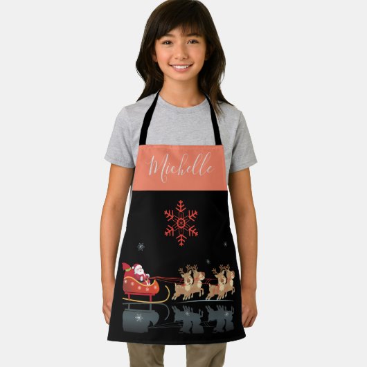 Monogram Christmas & Happy New Year! Geschenke San Schürze (Insitu)