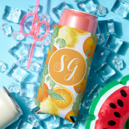 Monogram Citrus Fruit Selters Dosenkühler