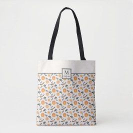 Monogram Citrus Hygge Weihnachtsfeierliche Tasche