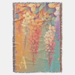 Monogram Citrus Sunset Wisteria Decke