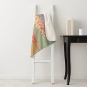 MonoGram Citrus Sunset Wisteria Sherpadecke (Beispiel)