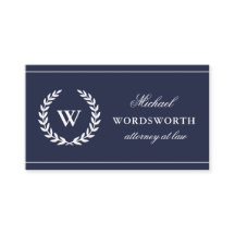 Monogram Classic Beruflich Business Card