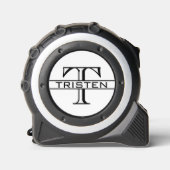 Monogram Classic Geschenk für ihn Maßband (Vorderseite)