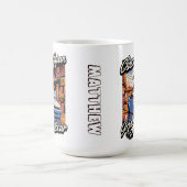 Monogram Classic japan car Vintag art Kaffeetasse (Mittel)