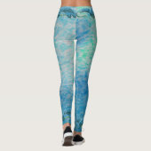 Monogram Cloudy Fog & Wave 0916 Leggings (Rückseite)