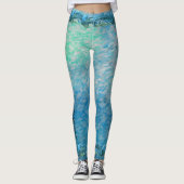 Monogram Cloudy Fog & Wave 0916 Leggings (Vorderseite)