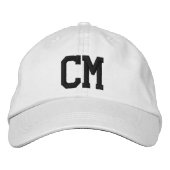 MONOGRAM CM HATS BESTICKTE BASEBALLKAPPE (Vorderseite)