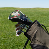 Monogram Cockatoo Bird Tropical Blume Stilvoll Golf Headcover (In SItu)