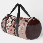 Monogram Cocoa Rose Wisteria Harmonie Duffle Bag (Rechte Ecke)