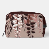 Monogram Cocoa Rose Wisteria Harmonie Waschbeutel (Rückseite)