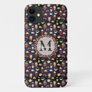 Monogram Coffee Lover Case-Mate iPhone Hülle