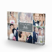 Monogram Collage Foto Block (Rechts)