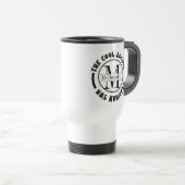 Monogram Cool Doctor Travel Mug Reisebecher (VorderseiteRechts)