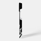 `Monogram coole Musical Notes and Piano Keys iPhone Hülle (Linke Seite)