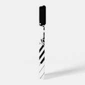 `Monogram coole Musical Notes and Piano Keys iPhone Hülle (Rechte Seite)