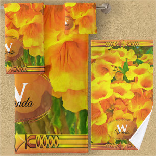Monogram Copa de Oro Badhandtuch Set