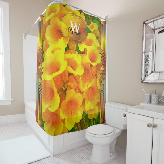 Monogram Copa de Oro Duschvorhang (Beispiel)