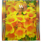 Monogram Copa de Oro Duschvorhang (Vorderseite)