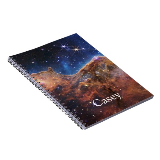 Monogram Cosmic Cliffs Carina Nebula Telescope Notizblock (Rechte Seite)