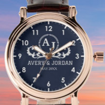 Monogram couple luxury elegant design