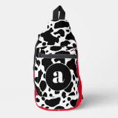 Monogram Cowhide Crossbody Bag (Vorderseite)