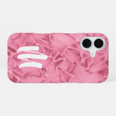 Monogram Cracked Pattern iPhone 16 Hülle (Rückseite (Horizontal))