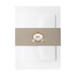 Monogram Crest Belly Band