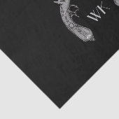 Monogram Crossed Pistolen Black Seidenpapier (Ausschnitt)
