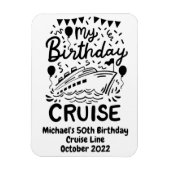 Monogram Cruising Cruise Cabin Door Magnet (Vertikal)