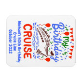 Monogram Cruising Cruise Cabin Door Magnet (Horizontal)