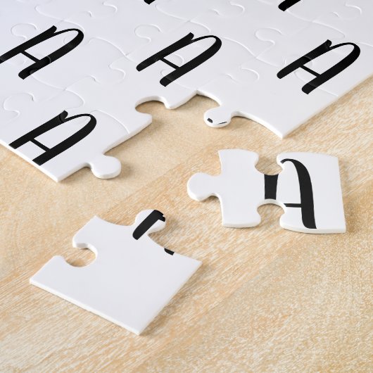 Monogram Cursive Frustration Puzzle (Seite)