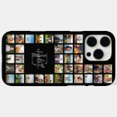 Monogram Custom 37 Foto Collage Case-Mate iPhone Hülle (Rückseite (Horizontal))