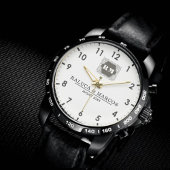  Monogram  Custom Couple Names – Elegant gift Armbanduhr