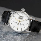 Monogram Custom Couple Names – Elegant gift Armbanduhr