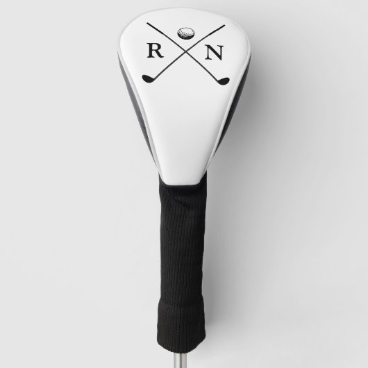 Monogram Custom Golf Club Cover Headcover (Vorderseite)