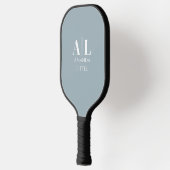Monogram Custom Initials Pickleball Paddle - Blau (Links)