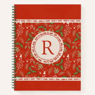 Monogram Custom Spiral Notebook Notizblock