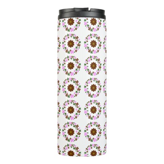 Monogram Customize Wedding Thermosbecher (Rückseite)
