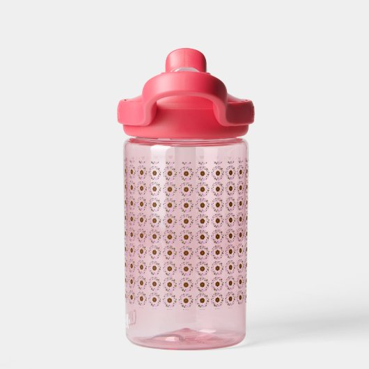 Monogram Customize Wedding Trinkflasche (Rückseite)