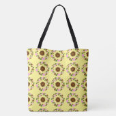Monogram Customize Wedding Wohngestaltung Tasche (Rückseite)