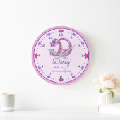 Monogram D Darcy Hercy Name bedeutet Uhr (Zuhause)
