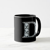 Monogram D Imitate Diamond Tasse (VorderseiteRechts)