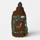 Monogram Daisies Crossbody Bag (Vorderseite)