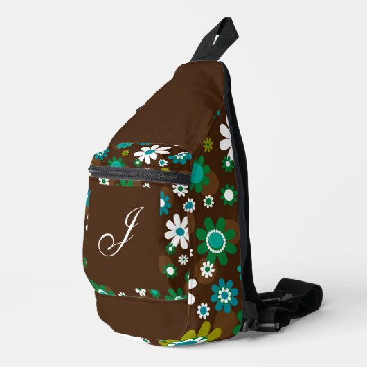 Monogram Daisies Crossbody Bag (Rechte Ecke)