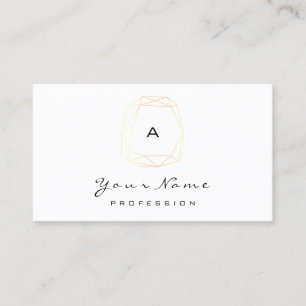 Monogram Dandelion Diamond White Gold Blogger Terminkarte